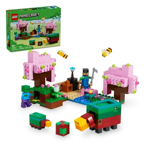 minecraft jardin de cerezos